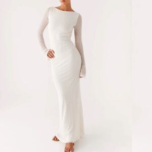 Peppermayo White Maxi Dress